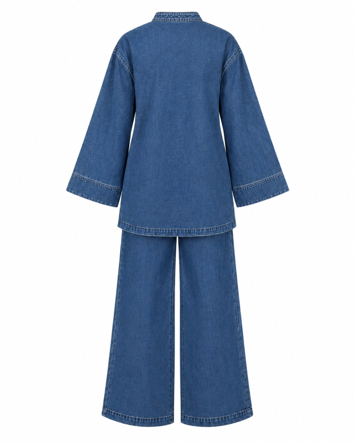Ensemble Selma en denim - vue de dos