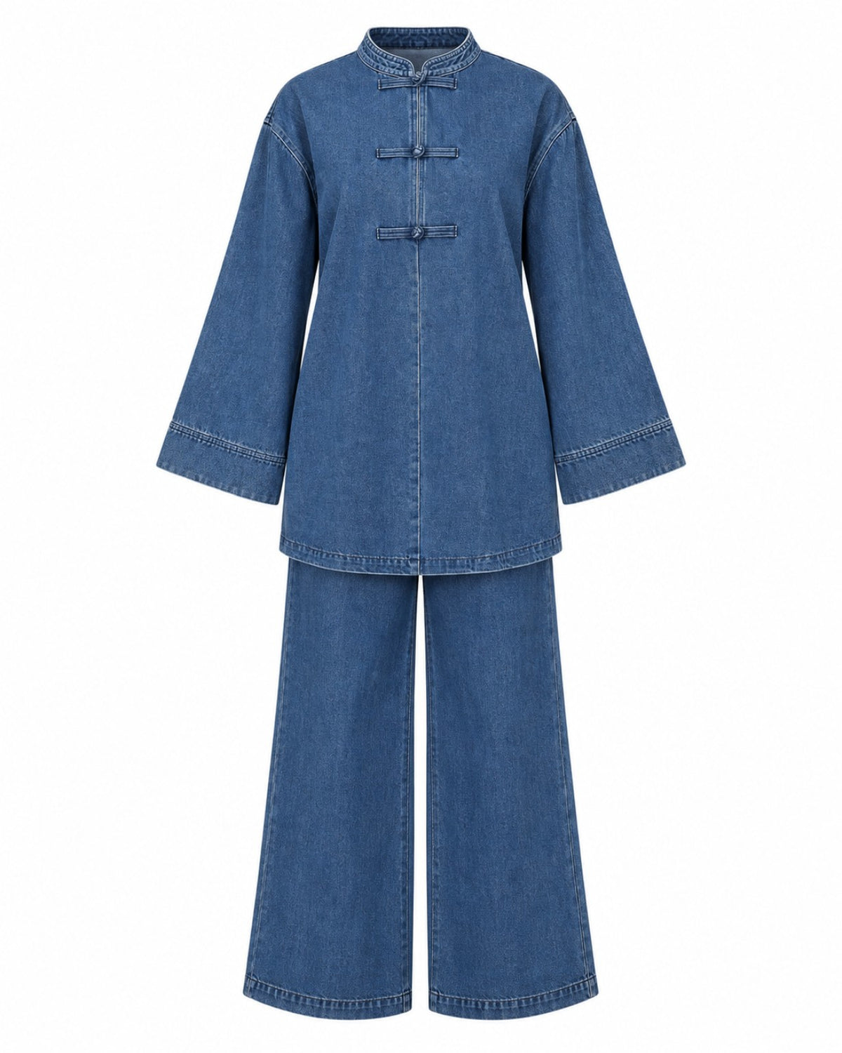 Ensemble Selma en denim - vue de face