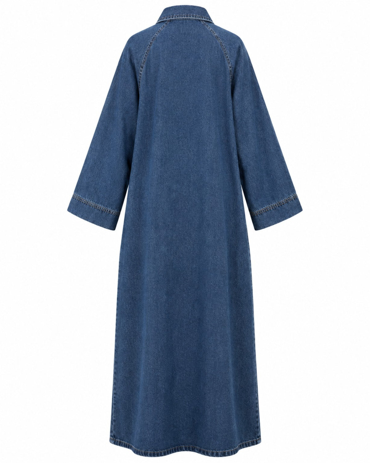 Robe Safia en denim Dark Blue - vue de dos
